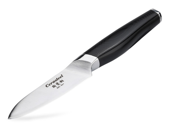 Elegant 3.5&quot; Cerasteel Kitchen Knife For Paring Easy To Clean Customized Size