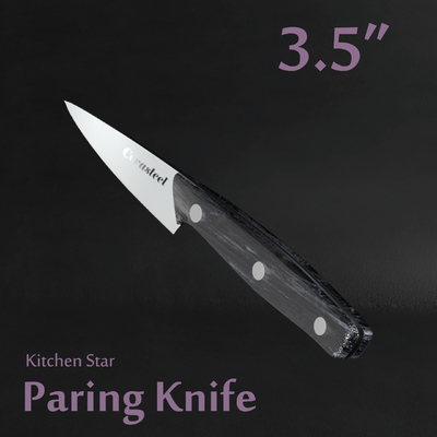 Optimized Cutting Performance Cerasteel Kitchen Knife Corrosion Resistance Blade